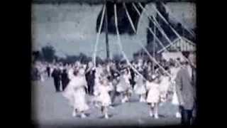 Burscough Walking Days early 1950s Cine film [upl. by Aynotan]