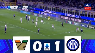 VeneziaInter 01  Lega Serie A 202425  Highlights della Partita [upl. by Alleacim74]