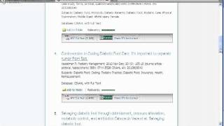 Cinahl  Viewing Results [upl. by Wan]