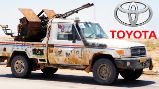 ¿Qué tan LETAL es una TOYOTA con Armamento Technicals y La Guerra de las Toyota [upl. by Shing200]