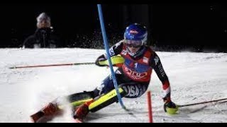 AUDI FIS Ski World Cup  Womens Night Slalom  Flachau AUT Jan 16 2024 1st run weareskiing [upl. by Aenad]