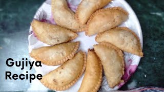 Gujiya Recipe  Mava Suji Gujiya Recipe  Gujiya  food day [upl. by Bernie]