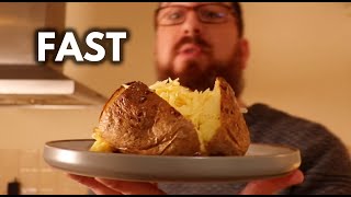 Air Fried Baked Potato Jacket Fast Edition [upl. by Aiveneg]