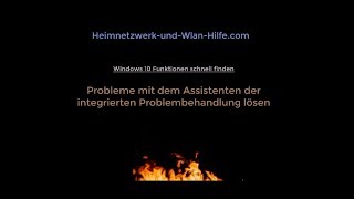 Assistent zur Problembehandlung von Windows 10 Problemen nutzen Windows Problem Konflikt lösenquot [upl. by Lissy]