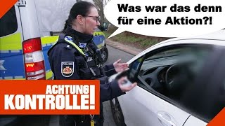 PKW braust KNAPP an Polizei vorbei 😲 quotDas ALLERLETZTEquot 12 Kabel Eins  Achtung Kontrolle [upl. by Haldis]