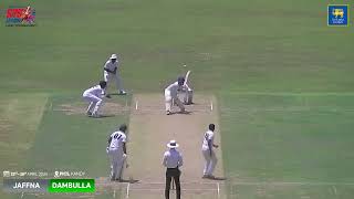 Century for Sonal Dinusha  Jaffna vs Colombo 3Day  NSL 2024 [upl. by Ednyl]