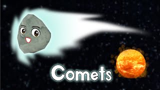 Learn About Comets for Kids  Noodle Kidz Educational Video [upl. by Hakkeber]