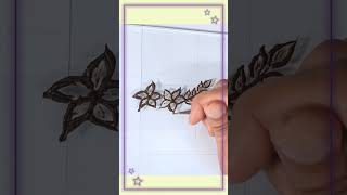 Flower king design shorts youtubeshorts mehandi [upl. by Brendan308]