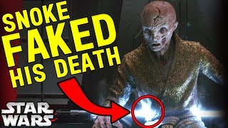 How Snoke FAKED His Death in The Last Jedi Episode 9 Spoilers [upl. by Oicneserc760]