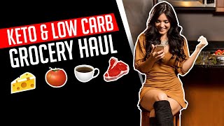 Keto amp Low Carb Grocery Haul  Gauge Girl Training [upl. by Axia176]