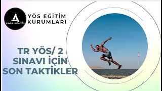 TR YÖS ÇIKMIŞ SORULAR VE ÇÖZÜMLERİ I TR YÖS SON TAKTİKLER [upl. by Georgie]