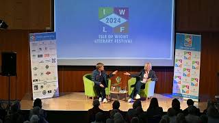 Clare Balding at the Isle of Wight Literary Festival 2024 Northwood House Cowes 6th October 2024 [upl. by Ahsitam659]