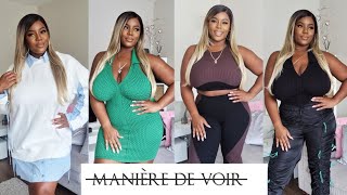 Plussize Try on Haul  Manière De Voir  It was very much GIVING  MISSVEELONDON [upl. by Audras308]