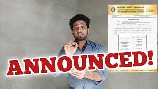 Engineering college opening date 2024 ANNOUNCED NOW  1st semister exam time table 202425 [upl. by Eedya]