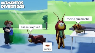 TYCOON DE CUCARACHA MOMENTOS DIVERTIDOS ROBLOX [upl. by Polloch65]