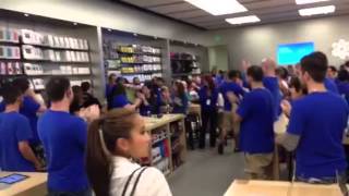 Apple store clap out [upl. by Kelcey]