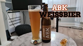 ABK WEISSBIER REVIEW [upl. by Urina452]