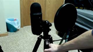 DIY Microphone stand blue yeti edition [upl. by Okomom]