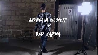 Andrea M Ricchetti  Bad Karma Acoustic Performance [upl. by Kifar]