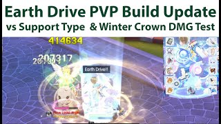 Earth Drive PVP Build Update  ED vs Support Type  Divine Avenger  Ragnarok M Eternal Love [upl. by Wertz400]