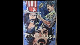 Frank Zappa 21 dic 1940 1993 Olio su tela Gaetano Porcasi cm 70x100 2013 [upl. by Ydor]