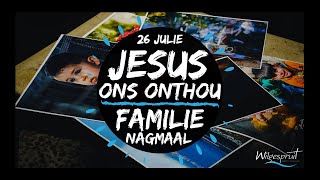 Jesus ons onthou  Familie Nagmaal  Kinderdiens [upl. by Yrolam731]