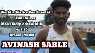 Mens Steeplechase Mile Bronze 🥉 41770Athleticsfederationofindia [upl. by Domash]