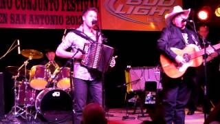 Dwayne Verheyden amp Flaco Jimenez Tejano Conjunto Festival 2013 may San Antonio1 [upl. by Imoyn]