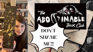 Horror Unboxing Abominable Book Club Full Guts Package  May 2024 [upl. by Stewart]