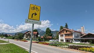 Bayerisch Gmain to Großgmain crossing the border  Germany  Austria [upl. by Spiegleman]