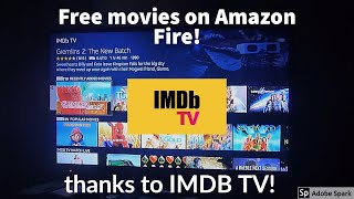 IMDB TV on Amazon Fire and Firestick Free movies and tv [upl. by Oyam27]