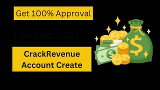 New Updated method to Get Crakrevenue Account Approval  Crakrevenue affiliate network sign up [upl. by Kessia527]