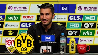 PK mit Sahin vor VfB Stuttgart – BVB [upl. by Zilvia]