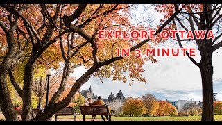 Ottawa One Day Tour  Parliament Hill and Downtown  Teks Vlog [upl. by Ahsilet]