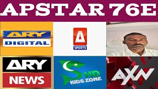 Apstar 776E dish setting Apstar 7 satellite channel listApstar 7c band strong tp [upl. by Hassadah755]