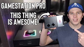 Atari Gamestation Pro Unboxing Review Modding [upl. by Rtoip]