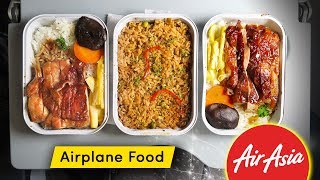 Fried Rice on AirAsia ► AIRPLANE FOOD from Manila to Cebu [upl. by Aimehs69]