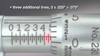 Using and Measuring with an Outside Micrometer How to Read an Inch Micrometer Part 2 [upl. by Down]