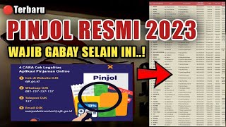 CEK PINJOL TERDAFTAR OJK 2023  SELAIN INI ABALABAL [upl. by Ayik]