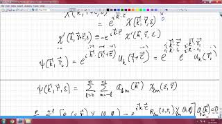 Lec 31 Cellular method of energy band calculation [upl. by Sparkie]