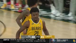 Baylor Basketball M Highlights vs TCU  January 28 2024 [upl. by Mosra]