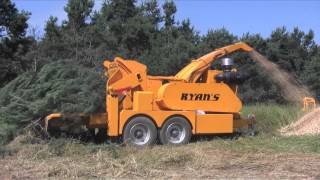 Ryans Equipment BioChip20 Wood Chipper [upl. by Rebme]