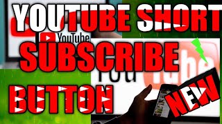 How to add subscribe button on short subscribe [upl. by Nawk220]