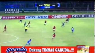 FULL MATCH AFC U19 Qualifier Indonesia vs Philipine 20 10Oct 2013 [upl. by Christopher764]