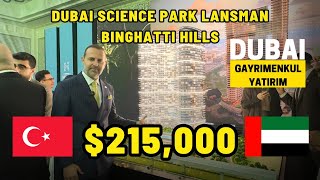 Dubai Science Parkda Satılık 2 Yıl Taksitli Daireler  Binghatti Hills Dubai [upl. by Sergias]