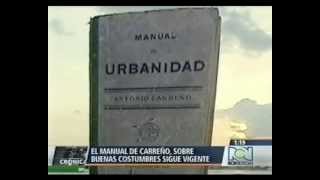 La Urbanidad de Carreño en Noticias RCN 2013 [upl. by Eenad899]