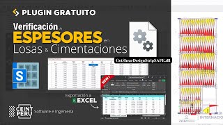 USO DE PLUGIN  SAFE  VERIFICACIÓN DE ESPESOR DE LOSA ALIGERADA CON NTE E060 [upl. by Tien614]