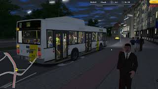 Omsi 2  Vanhool A300 CNG  De Lijn Vlaanderen  Rheinhausen  L55  Brttrainz  Van Hool  BE  DE [upl. by Nomal]