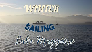 Winter sailing in Italy I Lake in North of Italy [upl. by Cahra764]