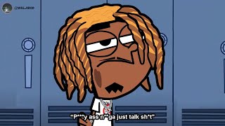 CARTI TELLS LIL PUMP ABOUT HIS PROBLEMS  FAIRLY ODD HIP HOP [upl. by Ainevul92]